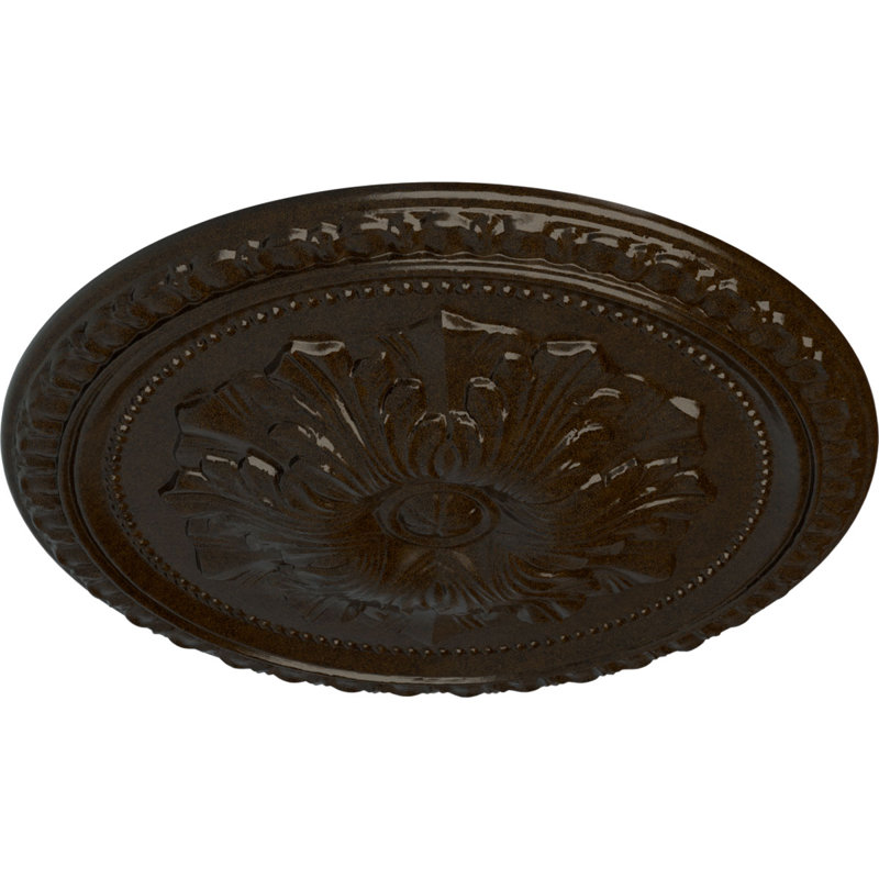 18 po x P 1 3/8 po P médaillon Richmond (convient aux auvents jusqu'à 2 5/8 po), Bronze