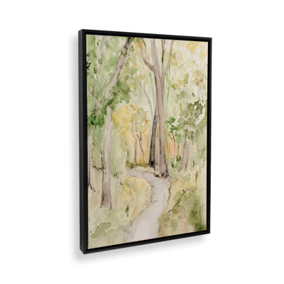 Sunlit Country Path II by Victoria Barnes Art Print