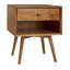 Table de chevet 1 tiroir Mid-Century-1675101691