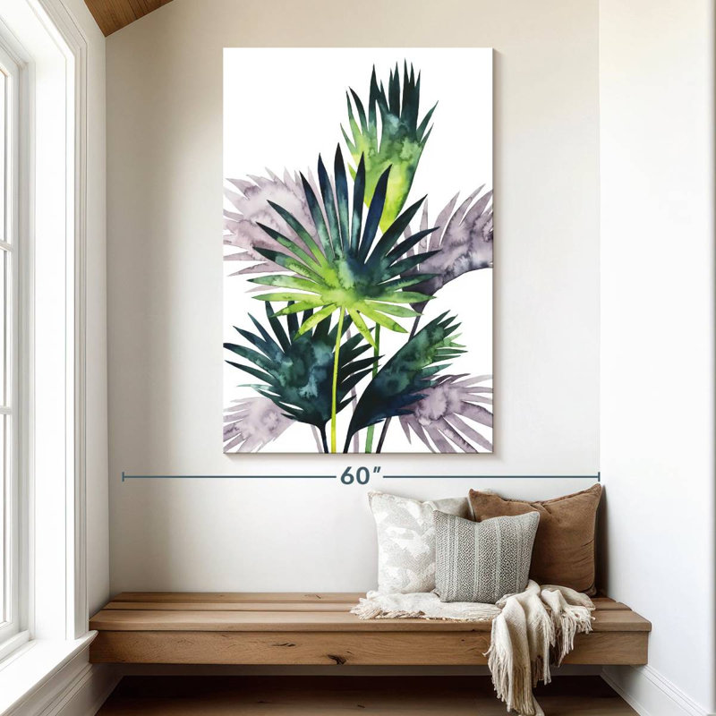 Harnek Twilight Palms III, 51" H x 34" W