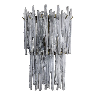 Saint Roch Iron Flush Mounted Sconce