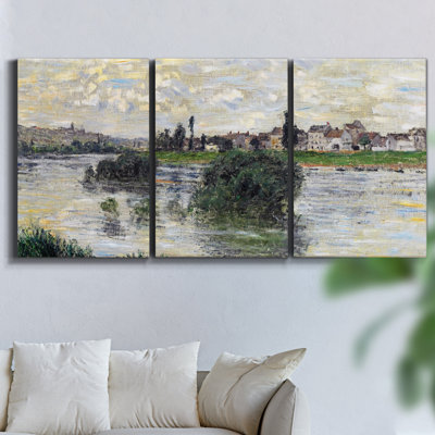 " Ash Blue Horizon II " 3 - Pieces