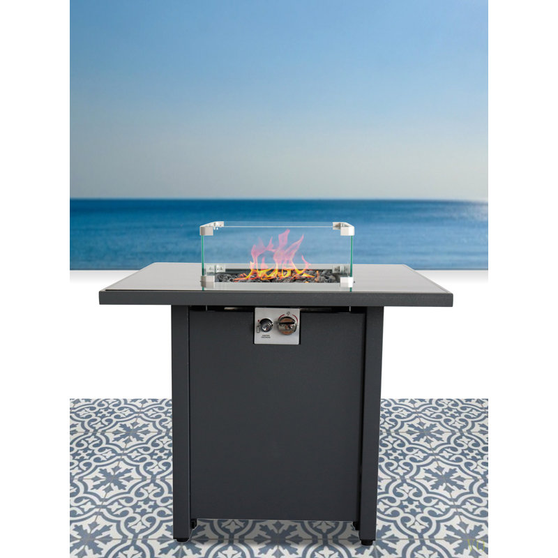 Fire Pit For Outdoor Home Garden Backyard Fireplace (30 Inch Steel)