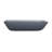 Rosefray 17.94'' Black Glass Rectangular Bathroom Sink