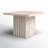 Pristina Tall Square Marble Accent Table-110742261-125309700