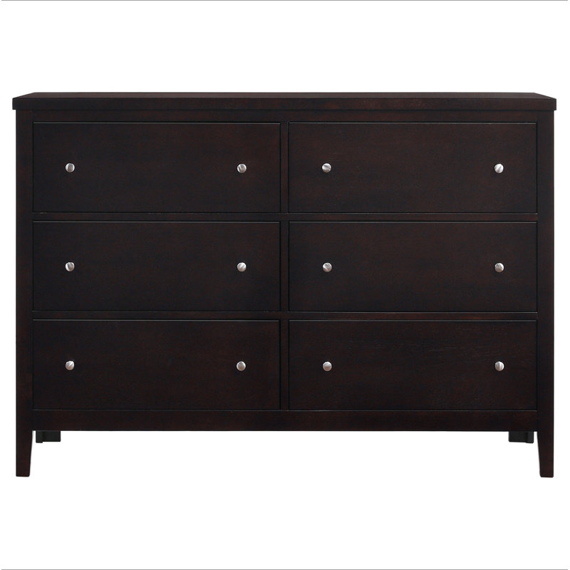 Commode 6 tiroirs Wedgewood Cappuccino