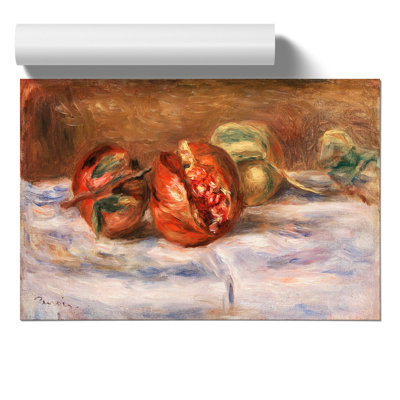 Pomegranates by Pierre-Auguste Renoir - Unframed Painting