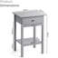 Lapierre 40cm W Manufactured Wood Bedside Table-1549874127