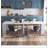 Multifunctional extendable console table