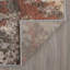 Tapis bleu marine / beige / gris à motif abstrait Sascha-2136736780