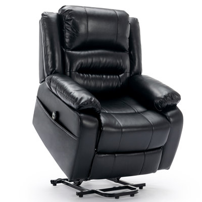 Oversized Power Lift Chair - Electric Recliner with Super Soft Padding -  Ebern Designs, 2DB545204CDF469C81B4FEAE95428364