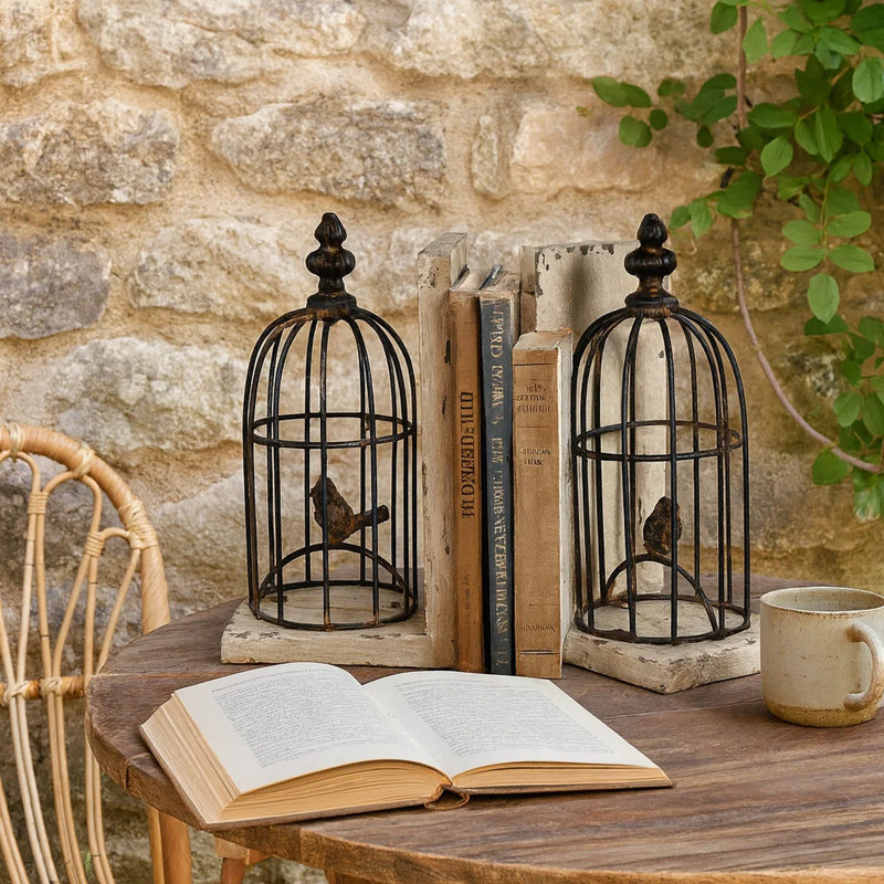 Modern & Contemporary Wood Bookends