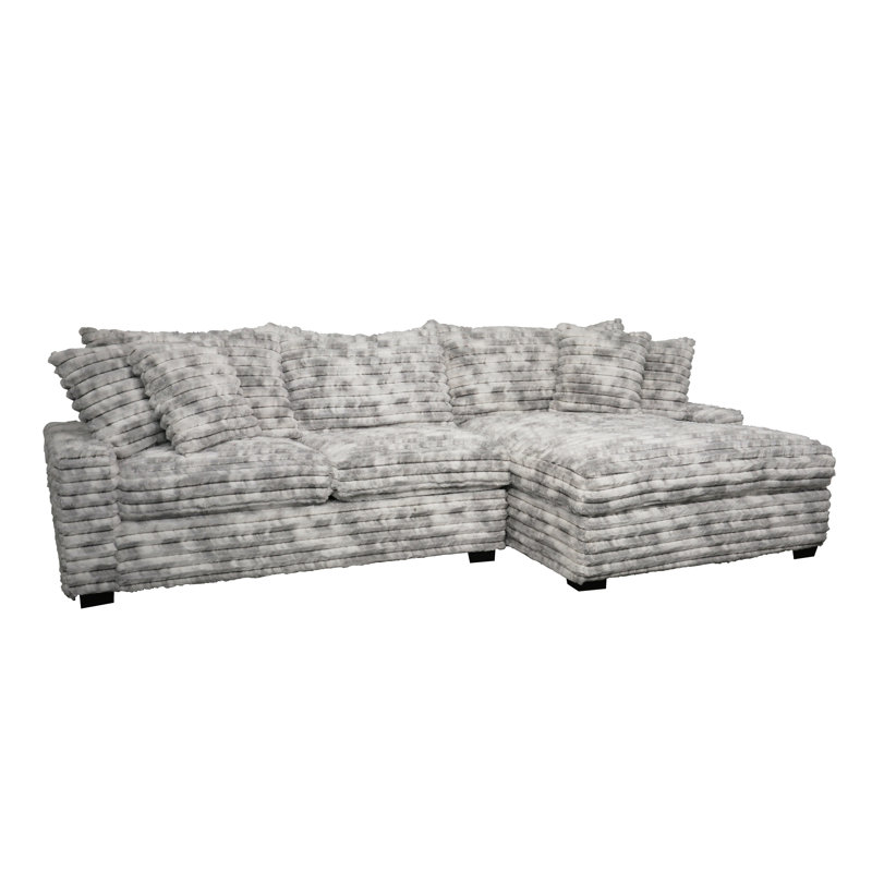 Canapé modulaire Gus Cuddler, Grande perruque grise