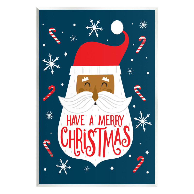 «Have Merry Christmas» à -178, H 19 po x l 13 po x P 0,5 po, Plaque murale