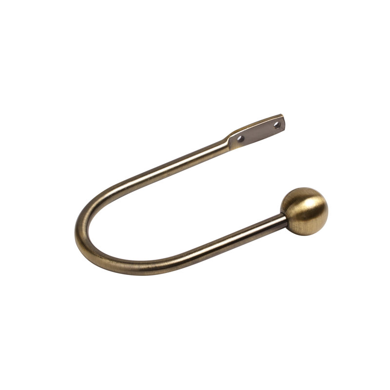 Bucharest 17.5cm Curtain Holdback, Antique Brass