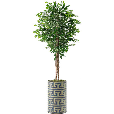 66'' Faux Ficus Plant in Planter