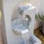 Aurigemma Easy Foundtian Ango Falls with Lights Mains Plugin Powered Water Feature