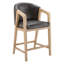 Tabouret de comptoir en similicuir Daina-112576562