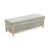 Gray Storage Ottoman For Home
