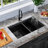 32'' Double Bowl Stainless Steel Undermount Workstation Kitchen Sink-108924724