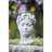 Cement Head Planter Indoor Decor - 8.3Lbs, 7.21In X 6.71In 10.54In, Gray Home 7.3X6.9X10.6 Inches, 8.8Lb, Industrial-90741536