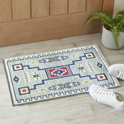Bergeron Rectangle Dhurrie Indoor / Outdoor Area Rug