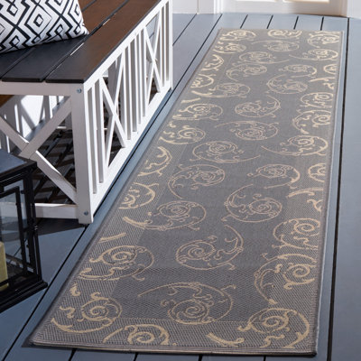 Tapis gris intérieur / extérieur Mullen