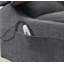 Fauteuil inclinable électrique en chenille Kayla Gray