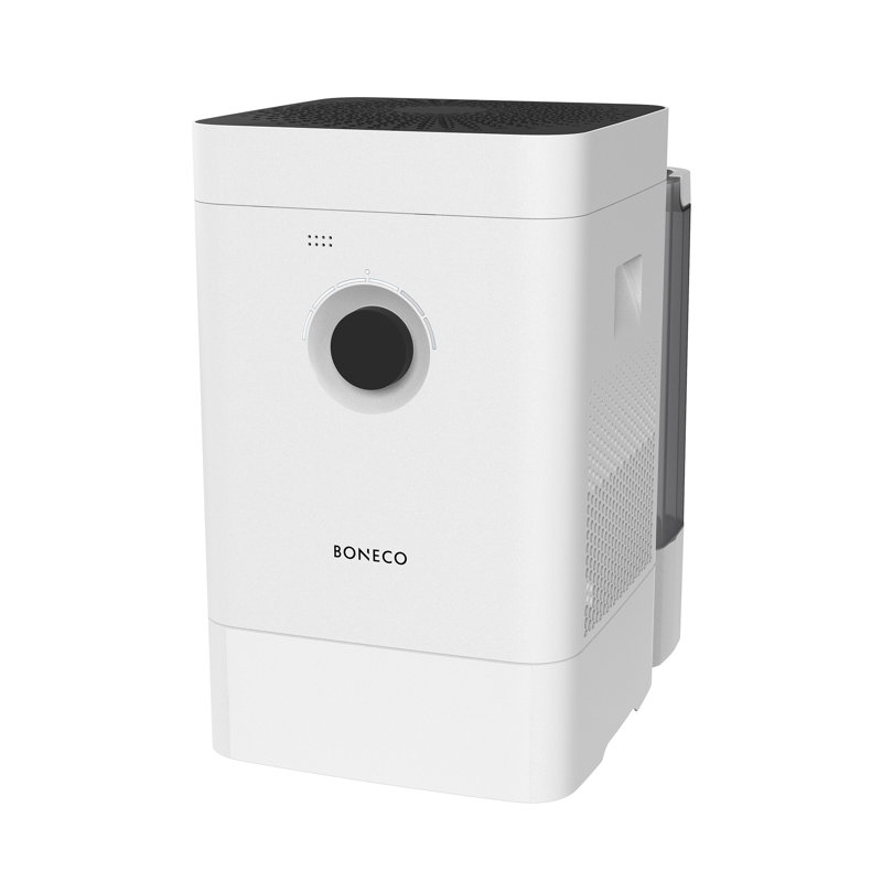 BONECO 1.2 Gallons Cool Mist Evaporative Console Humidifier with Adjustable Humidistat for 540 Cubic Feet