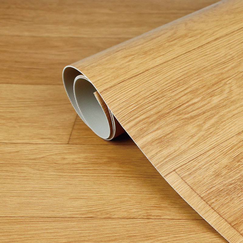 3.28 Ft. W  X 16.4 Ft. L Waterproof Vinyl Roll Flooring, Residential/Commercial (Covers 53.82 Sq.ft./Box)