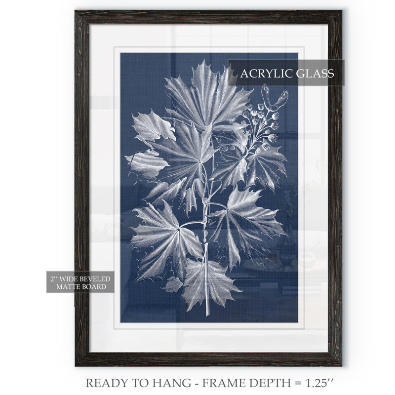 Reproduction d’art sur toile « lustr feuillage chintz v » par paul cezanne, H 32 po x l 44 po x 1,25 po