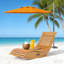 Chaise berçante en bois, chaise berçante d'extérieur