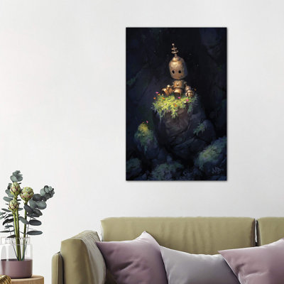 Secret Garden by Matt Dixon - Wrapped Canvas Print