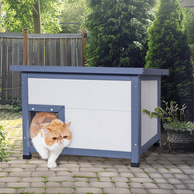 Maison d'extérieur polyvalente en mousse pour chat