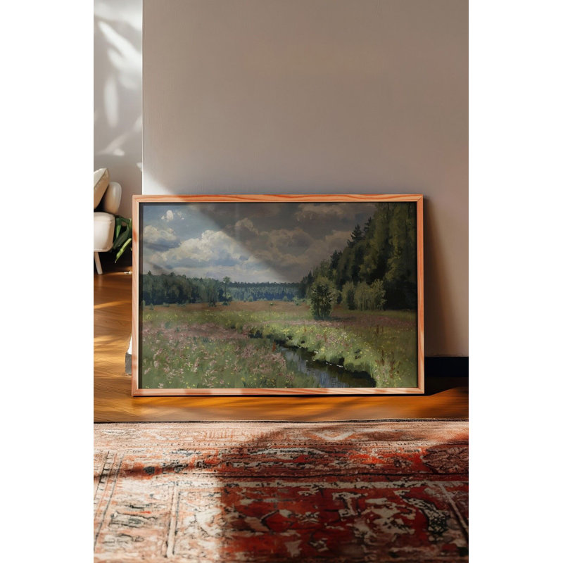 Peinture décorative encadrée
