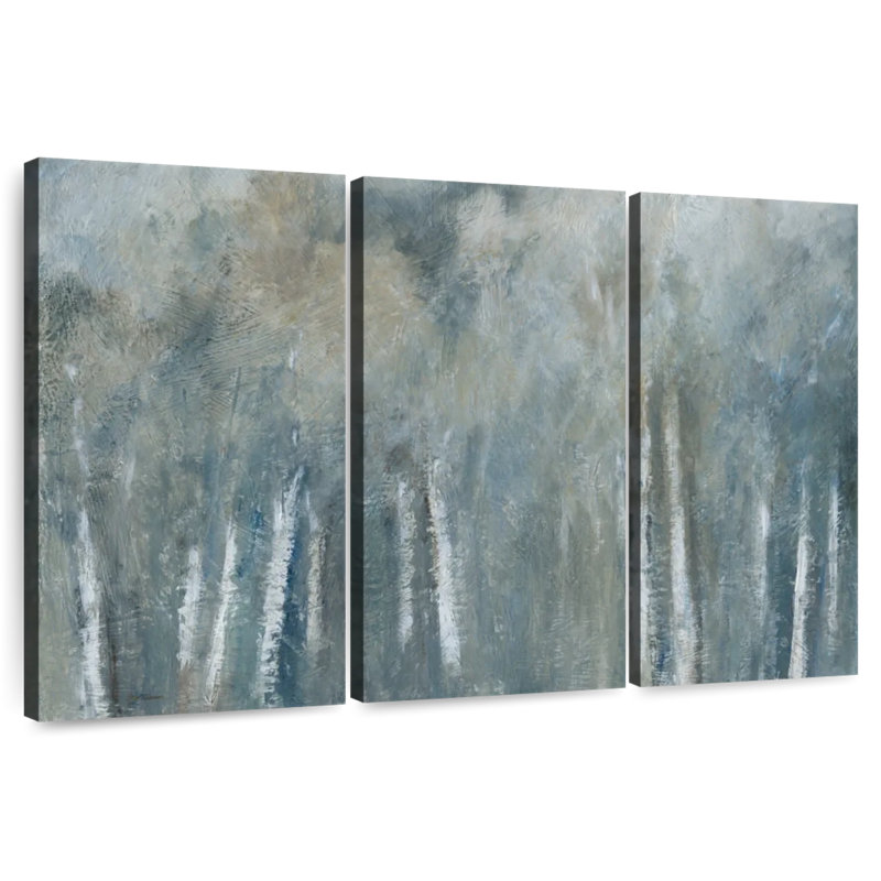 Avery Birch Solitude, 36" H x 57" W
