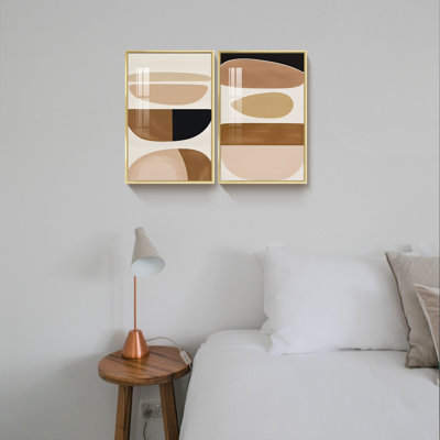 " Boho Art " 2 - Pieces