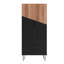 Armoire d'appoint Mid-Century 30 po avec 6 tablettes et 2 tiroirs Beekman-919339481