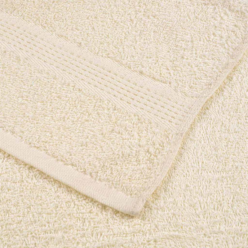 Semyon 100% Cotton Fingertip Towel, Cream