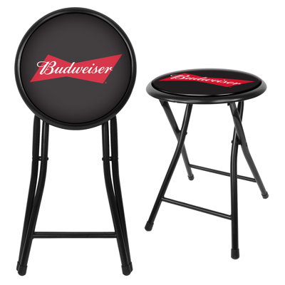 Budweiser Metal Accent Stool