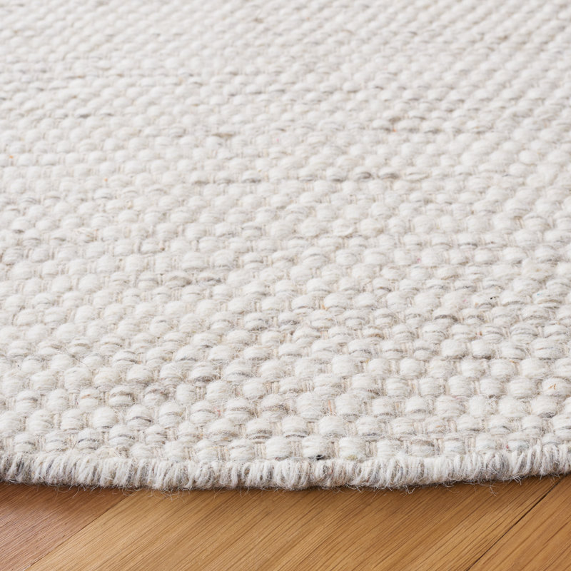 Marblehead 975 Area Rug In Ivory / Light Grey, Square 6'