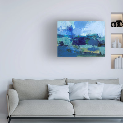 Victoria Barnes  Wild Seas I Canvas Art