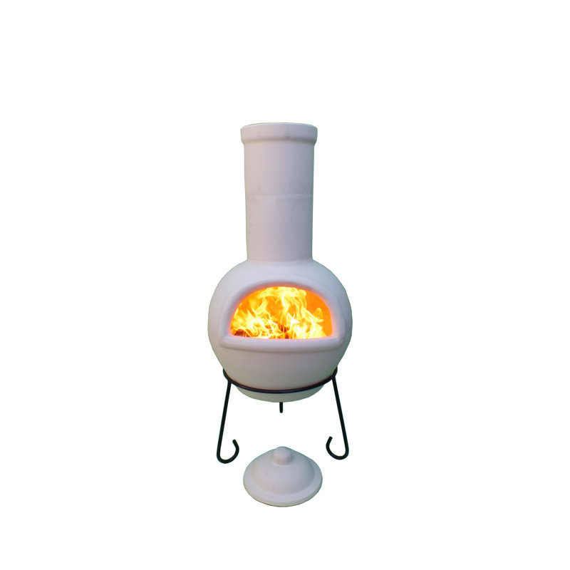 Sempra Large Advanced Fire Clay Chimenea Unglazed
