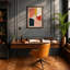 Organic Forms Mid-Century - Framed Print-1763619498-1763619503