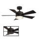 Wynd 5-Blade Outdoor/Indoor Smart Ceiling Fan with LED Light Kit Included and Remote Control Included