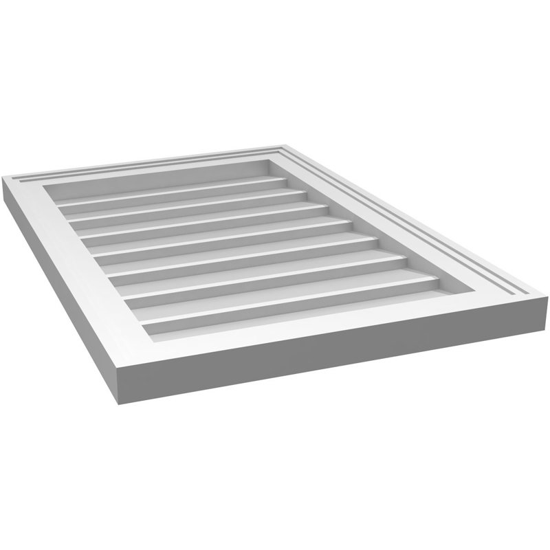 Cadre en brique, brun clair apprêté, H 26 po x l 18 po x P 1,5 po