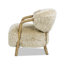 Chaise avec accoudoirs 33 po Drumm