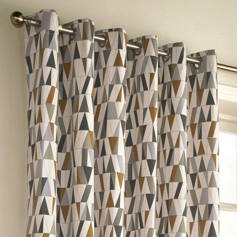 Room Darkening Curtain Pair, 168 W x 137 D cm