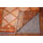 Geometric Oushak Turkish Runner Rug 3x14