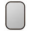 Rectangle Solid Wood Wall Mirror